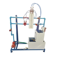 Configuración del Tubo de Pitot |   Equipo de Laboratorio de Mecánica de Fluidos, Aparato de Medición de Flujo de Aire de Acero Inoxidable, Entrenador de Laboratorio de Ingeniería