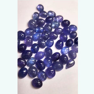 342 piezas de tanzanita Natural 7x5mm 9x7mm 11x9mm ovalada 4mm 5mm 7mm 9mm cabujón redondo 626 Cts lote Iroc ventas cabina de piedras preciosas sueltas - Product Image 5