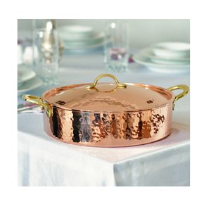 ชุดเครื่องครัว 3 ชิ้น หม้อทองแดงและอะลูมิเนียมแบบคลาสสิก พร้อมฝาอะลูมิเนียม คุณภาพดีที่สุด รูปทรงกลม สำหรับใช้ในบ้านและเชิงพาณิชย์ - Product Image 6