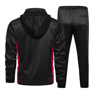 Survêtement pour hommes 100% coton, meilleure qualité, dernière conception, pas cher, fermeture éclair, Logo personnalisé, vêtements d'hiver décontractés, ensemble de survêtements pour hommes - Product Image 5