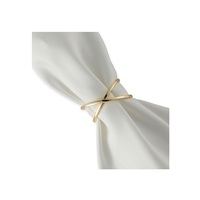 Porte-rond de serviette en laiton moderne en forme de rouleau pour décorer les accessoires de luxe porte-serviettes en laiton à bas prix