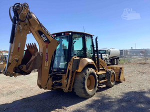 Chargeuse-pelleteuse Caterpillar 420F2/416E d'occasion de qualité supérieure avec roulement de moteur, boîte de vitesses, pompe, moteur - Testée et certifiée - Product Image 5