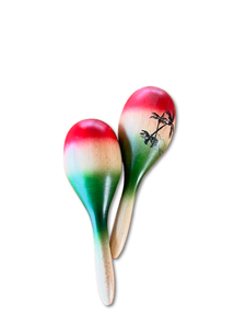 Par de agitadores de ritmo de Maracas de mano, instrumentos Orff, accesorios para instrumentos musicales para música latina y fiestas - Product Image 3