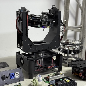 DJ buổi hòa nhạc chùm ánh sáng RGBW tại chỗ di chuyển đầu ánh sáng rửa chuyên nghiệp chùm Zoom bóng đèn ban đầu 380W Đèn sân khấu - Product Image 2