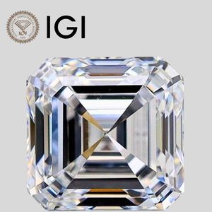 เพชรทรงอัสเชอร์ 1 กะรัต สี E ความสะอาด VS2 ได้รับการรับรองจาก IGI แบบเม็ดเดี่ยว - Product Image 1