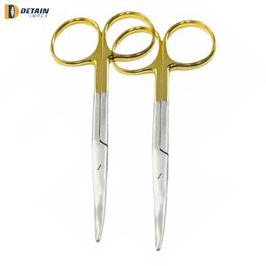 Inserts en carbure de tungstène TC Ciseaux Metzenbaum Kit de suture émoussée incurvée Instrument médical en acier inoxydable - Product Image 5