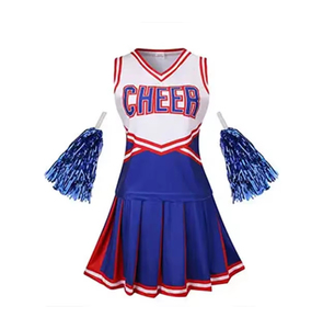 Vestido de Animadora Personalizado de Venta Caliente Sin Mangas con Cuello Redondo, Uniformes de Animadora - Product Image 3