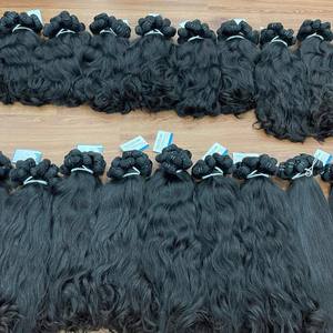 ผมต่อแบบเป็นลอนธรรมชาติสำหรับต่อผมแบบคู่ผมคนเวียดนามแบบดิบ - Product Image 1