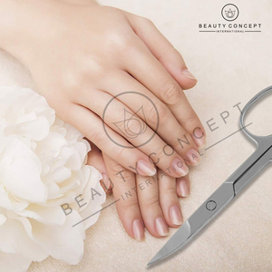 Tijeras para Cutículas Duraderas de Acero Inoxidable de Alta Calidad para Diestros con Grabado de Logotipo Personalizado y Hoja Recta para Pedicura Sostenible - Product Image 5