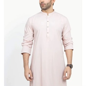 Personalizado hombres Shalwar Kameez 100% algodón vestido hombres ropa manga larga Shalwar Kameez traje - Product Image 2