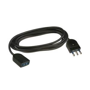 Cable de Extensión Eléctrico Negro 3M H05VV-F 3x1 mm² (16A 2P+T) PP0386 1R - Product Image 1