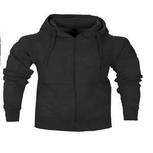 Vente flash : Survêtement d'hiver pour homme, couleurs personnalisées, 100% coton, molleton épais, respirant, grammage léger, 2024 - Product Image 4