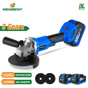 <span class=keywords><strong>Amoladora</strong></span> angular eléctrica sin escobillas ajustable de 3 velocidades y 12000RPM, herramientas eléctricas de pulido de corte inalámbrico para batería <span class=keywords><strong>Makita</strong></span> - Product Image 3