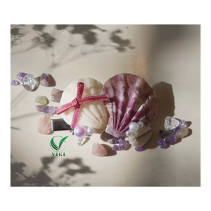 Pince à cheveux en coquille naturelle Vietnam Accessoire écologique fait à la main pour les voyages à la plage, les vêtements de mariée et les commandes en gros - Product Image 2