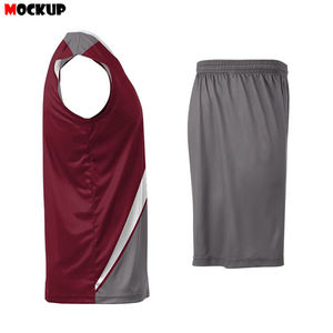 Ensemble d'uniformes de volley-ball en gros pour hommes, femmes et unisexe, bleu et noir, designs d'uniformes de volley-ball sublimés, vêtements de sport - Product Image 4