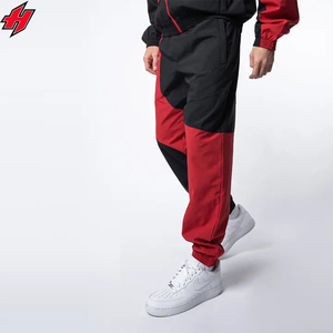 ชุดวอร์มผ้าไนลอนสำหรับผู้ชาย2023ชุดวอร์มสองชิ้นสำหรับใส่ได้ทั้งชายและหญิงชุดวอร์มกันลมออกแบบโลโก้ได้ตามต้องการ - Product Image 4