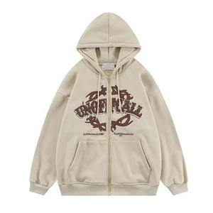 Sudadera con capucha de gran tamaño 3XL unisex, tejido liso de poliéster/algodón de Color sólido en blanco para la temporada de otoño - Product Image 1