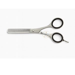 Ciseaux à effiler les cheveux Luminex Impex Professional pour droitiers, à pointe arrondie, 28 dents, acier japonais 420, ciseaux de barbier - Product Image 1