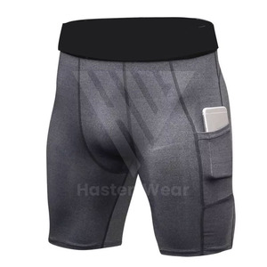 Pantalones Cortos de Compresión Avanzados Hechos con Tela Elástica que Ofrece un Ajuste Suave, Opciones de Logotipo Personalizado y Soporte OEM al por Mayor - Product Image 2