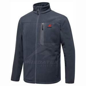 Men's Casual High Quality Windproof Breathable Quick Dry Zipper Polar <b>Fleece</b> Jacket OEM Service Custom Colors Plus Size Stand - Product Image 2