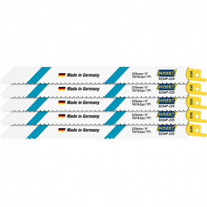 Juego de 5 hojas de sierra recíprocas flexibles Hazet de 2-10 mm para corte rápido de metal y madera con clavos - Product Image 2