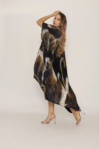 Vêtements de nuit indiens faits à la main en coton Long Maxi Length Maxi Women Encolure en coton élégante pour femme Lady - Product Image 2