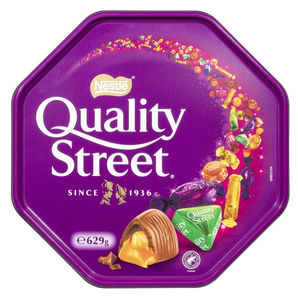 Chocolate con Leche Quality Street Purple One con Avellanas y Caramelo, Lata de 900g, Selección Premium de Pralinas, Compra al por Mayor - Product Image 3