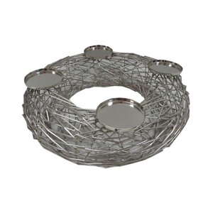 METAL CANDLE <b>HOLDER</b> MODERN VOTIVE <b>HOLDER</b> for HOME DECORATION BEST SELLING <b>TEALIGHT</b> <b>HOLDER</b> ROUND SHAPE - Product Image 1