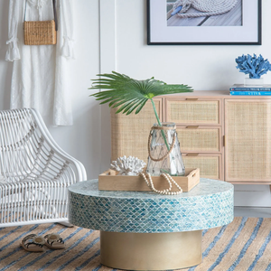 Meubles de maison de luxe en nacre pour table basse ronde en nacre décor de table en nacre de Artex Thien Thanh - Product Image 5