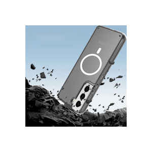 Netzy Safa Tacsafe Series Premium Transparent Silicone <b>Wireless</b> <b>Charging</b> <b>Case</b> for Samsung for Galaxy S22 Compatible Realme Poco - Product Image 3