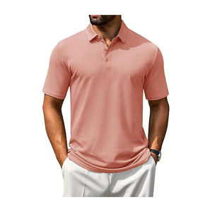 Chemises de golf les plus populaires pour hommes Polo coupe sèche à manches courtes chemise à col avec haute et qualité supérieure 100% polyester - Product Image 2