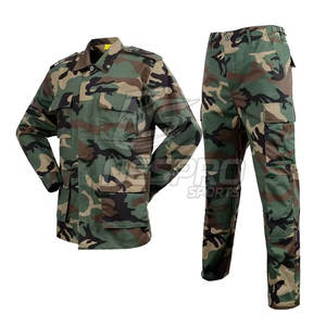 Uniforme táctico de tela de punto de poliéster/algodón personalizado, ligero, ecológico, de secado rápido, transpirable, antidecoloración, de alta calidad - Product Image 2