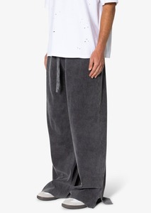 กางเกงวอร์มทรงตรงแบบคลาสสิก ปี 2026 ลายเรียบ สไตล์ขาบาน ปลายขาเปิด ระบายอากาศได้ดี ผ้าฝ้ายไม่เป็นขุย - Product Image 2