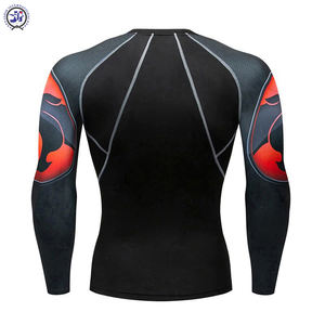Concevez vos propres manches de sublimation Rash Guard Logo personnalisé Men Rash Guard Made In Pakistan - Product Image 2
