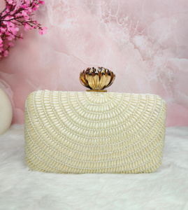 Bolsos de fiesta de boda étnicos bordados a mano indios, bolso de muñeca para mujeres y niñas, bolso de noche, superventas en Qatar, Senegal - Product Image 5