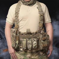 Gilet Tactique Résistant aux Coupures Durable Tactique Noir Slim Fit Business Gilets Tactiques à Bas Prix Paintball Chest Rig