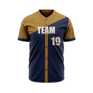 Nuevos Uniformes de Softbol Estampados Premium, Uniformes de Béisbol Personalizados, Fabricante de Ropa Deportiva, Uniformes de Béisbol Transpirables al por Mayor - Product Image 3