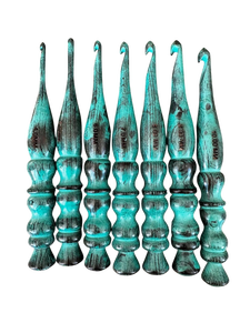 On Time Delivery <b>Crochet</b> <b>Hook</b> Set of 7 Different Size 3.0 mm to 12 mm Custom Selection of Size Source From India - Product Image 6