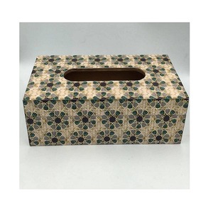 Porte-serviettes design classique support de boîte à mouchoirs en bois de la meilleure qualité pour la maison porte-serviettes décoratif au meilleur prix - Product Image 3