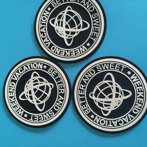 Biểu tượng tùy chỉnh 3D <span class=keywords><strong>PVC</strong></span> cao su các bản vá lỗi cho mũ, hàng may mặc, và túi xách, truyền nhiệt mềm Silicone nổi phù hiệu Nhà sản xuất - Product Image 4