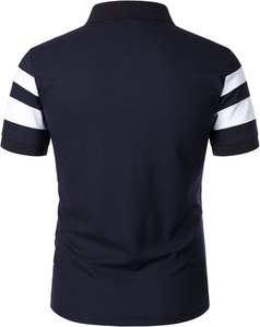 Nouveaux polos de mode dernier style polos pour hommes à manches courtes services d'été OEM polos de haute qualité - Product Image 3