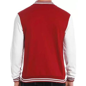 Custom Chenille Embroidery Logo Baseball <b>Jacket</b> for Men Varsity Sport <b>Jersey</b> Loose Casual Plus Size for Winter Outdoors - Product Image 2