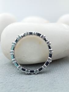 แหวนหมั้นเพชรทรงกลม 1 กะรัต เกรด VVS เพชรเลี้ยงในห้องปฏิบัติการ สำหรับผู้หญิง ทอง 14k/18k สไตล์คลาสสิก รับรองโดย GIA IGI เหมาะสำหรับงานปาร์ตี้ - Product Image 3