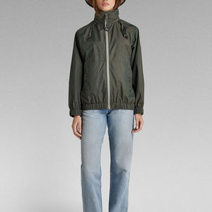 Veste coupe-vent respirante et imperméable OEM pour femmes, vestes coupe-vent tendance pour femmes - Product Image 4