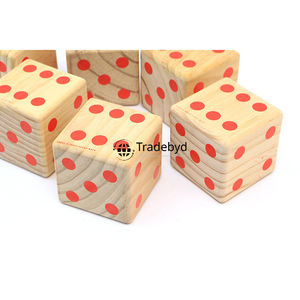 Premium Artisan Polyhedral <b>Wooden</b> Dice 7-Piece Set Durable Eco-Friendly for RPG Tabletop <b>Board</b> <b>Games</b> Tradebyd - Product Image 5