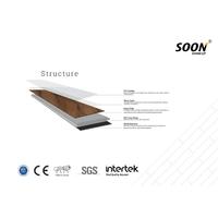 SPC-Bodenbelag Wasserdichte Vinyl-Fliesen mit Starrem Kern für Hotel, Küche, Wohnzimmer, Modernes Design, Innenbereich, Aus Indien Exportiert