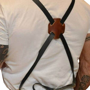 Matériau en cuir de conception personnalisée de qualité supérieure-Sangles réglables-Tablier de travail en cuir/Tabliers en cuir de couleur unie de toutes tailles - Product Image 5