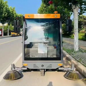 Machine de nettoyage <span class=keywords><strong>extérieur</strong></span> manuelle autoportée, balayeuse de voirie électrique efficace conçue pour le nettoyage des routes, <span class=keywords><strong>à</strong></span> <span class=keywords><strong>vendre</strong></span> - Product Image 3