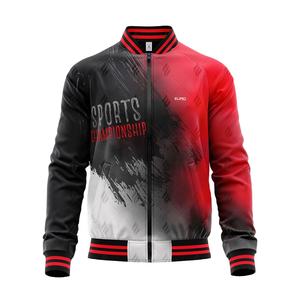 Veste universitaire pour homme de qualité supérieure avec col montant, tissu polaire épais prêt pour l'hiver, coupe décontractée, fermeture éclair, vente en gros - Product Image 1