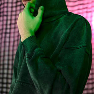 Chándal de lavado ácido de ropa de invierno hecho en fábrica en diferentes colores y tamaños Chándal de lavado ácido para venta en línea - Product Image 5